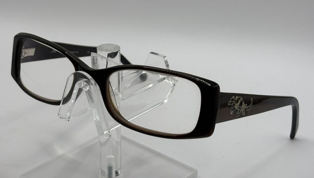 Olga Cassini OC0346 249 HM Eyeglasses Brown Rectangular Women's Frames